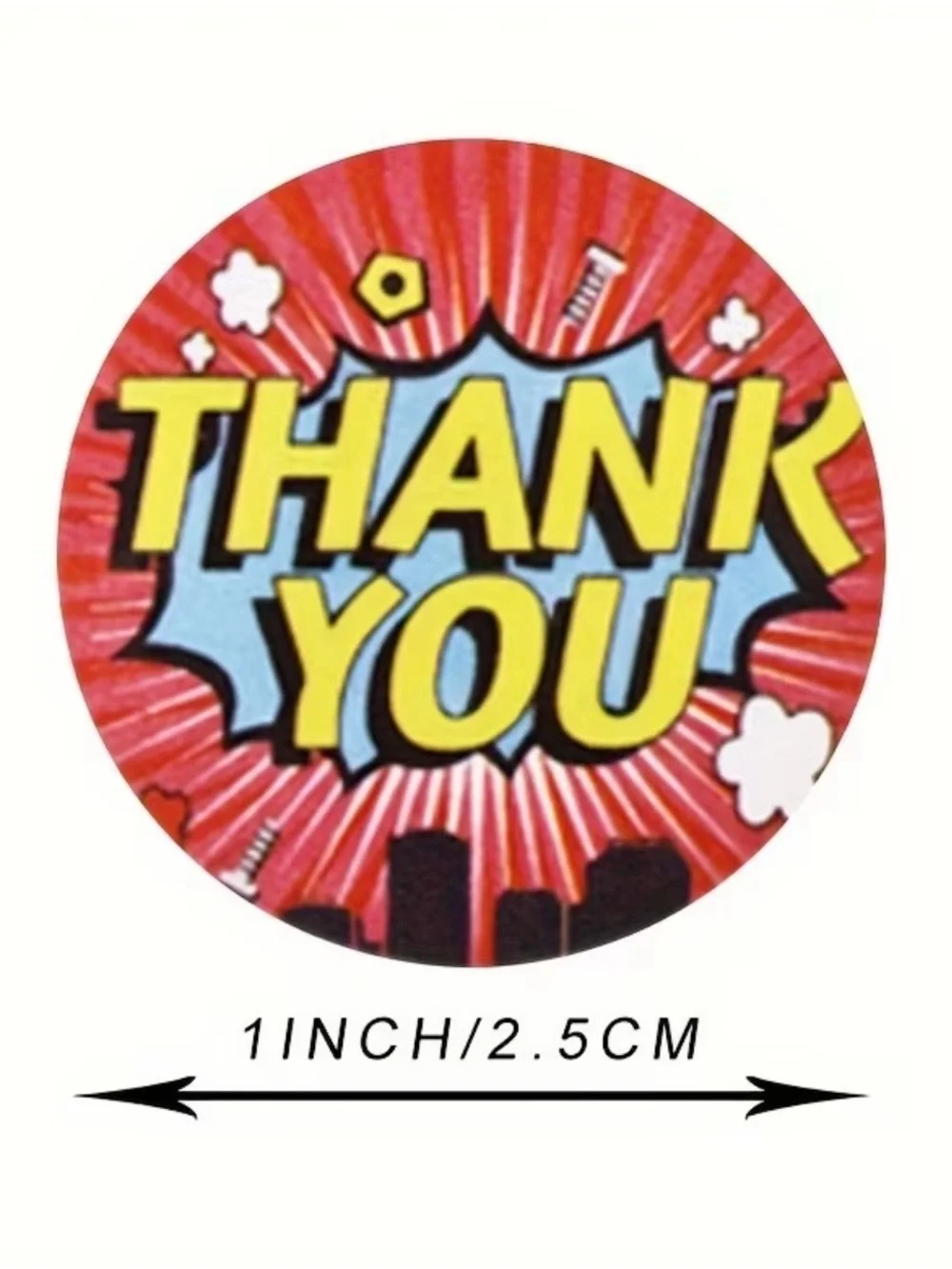 Thank you! Stickers 500